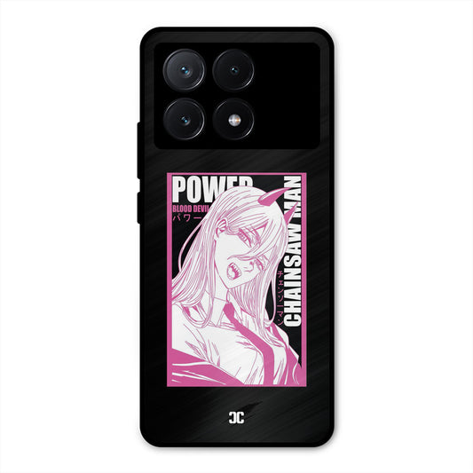 Blood Devil Power Poco X6 Pro Mobile Back Cover - Anime PrintShield Case