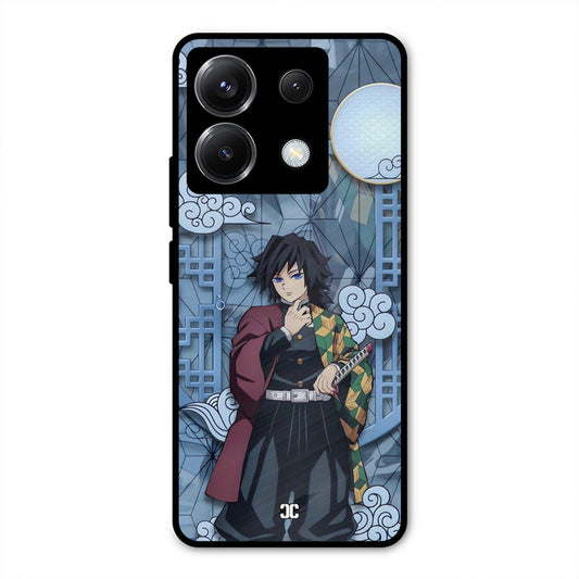 Giyu Tomioka Poco X6 Mobile Back Cover - Anime PrintShield Case