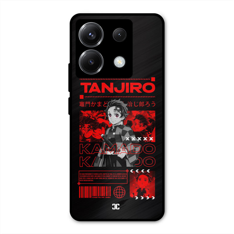 Tanjiro Kamado Poco X6 Mobile Back Cover - Anime PrintShield Case