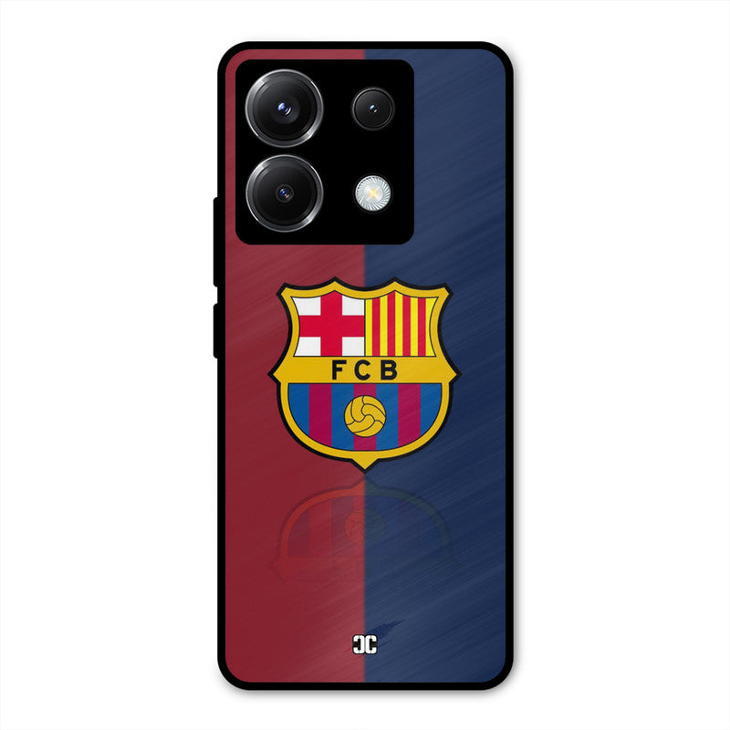 Barcelona Logo Poco X6 Mobile Back Cover - Sports PrintShield Case