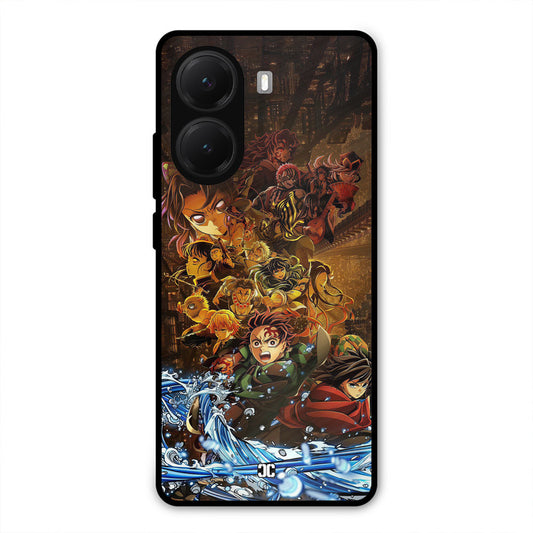 Demon Slayers Poco X7 Pro Mobile Back Cover - Anime PrintShield Case