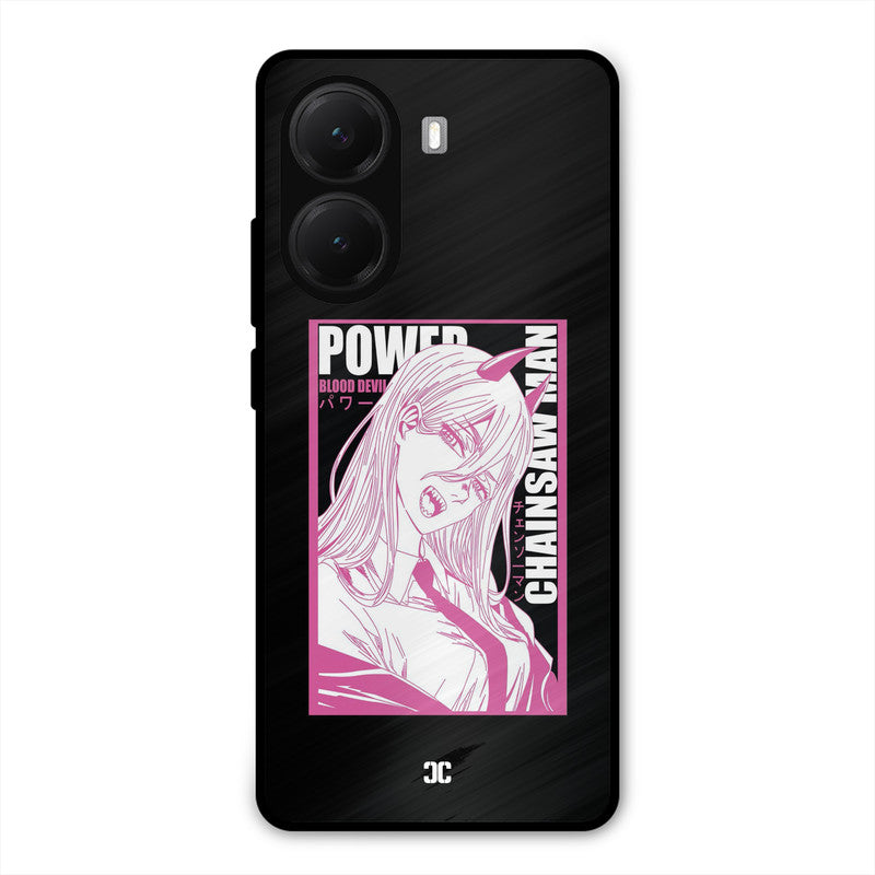 Blood Devil Power Poco X7 Pro Mobile Back Cover - Anime PrintShield Case