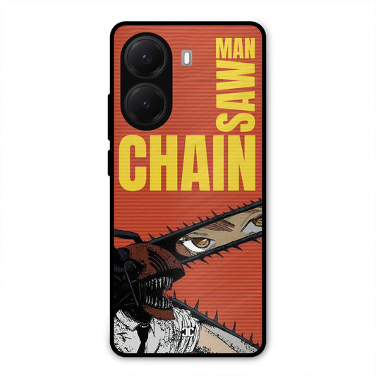 Raging Chainsaw Poco X7 Pro Mobile Back Cover - Anime PrintShield Case