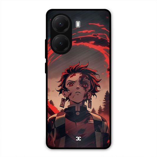 Raging Tanjiro Poco X7 Pro Mobile Back Cover - Anime PrintShield Case