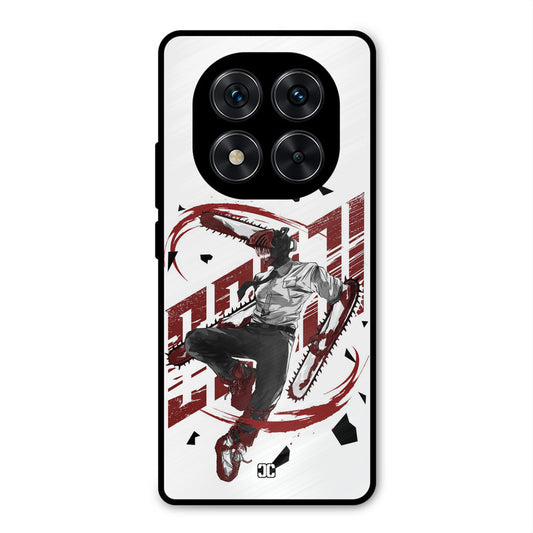 Chainsawman Typo Poco X7 Mobile Back Cover - Anime PrintShield Case