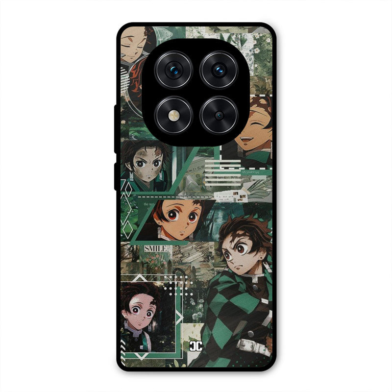 Tanjiro Thoughts Poco X7 Mobile Back Cover - Anime PrintShield Case