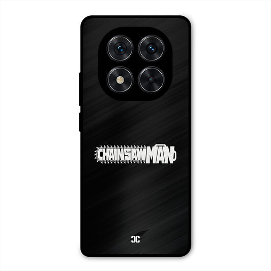 Chainsaw Logo Poco X7 Mobile Back Cover - Anime PrintShield Case