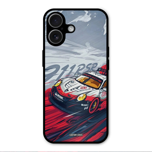 Porche Vector iPhone 17 Mobile Back Cover - Car&Bike PrintShield Case