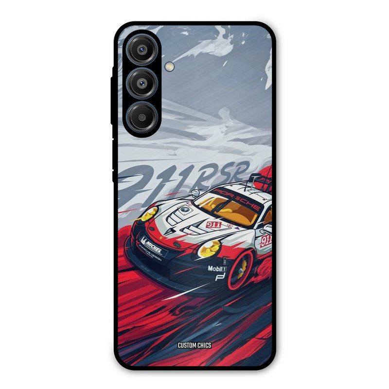 Porche Vector Samsung Galaxy A16 5G Mobile Back Cover - Car&Bike PrintShield Case