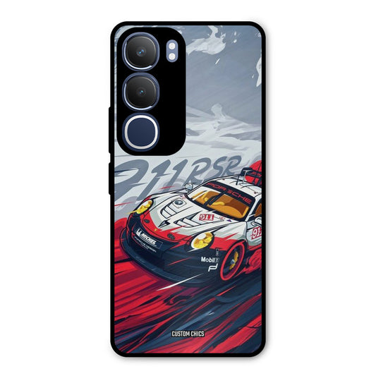 Porche Vector Vivo Y29 Mobile Back Cover - Car&Bike PrintShield Case