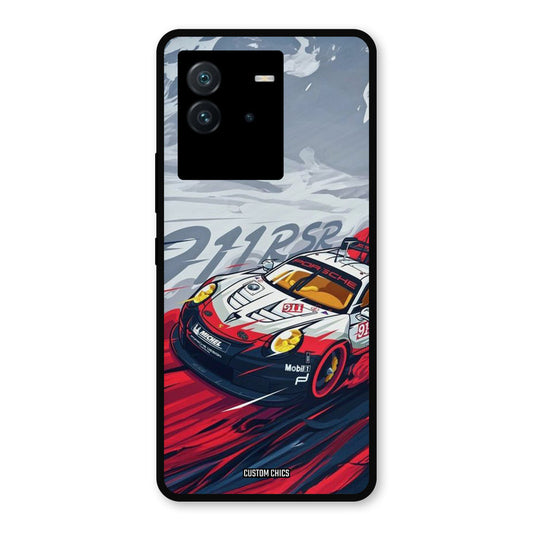Porche Vector iQoo Neo 6 Mobile Back Cover - Car&Bike PrintShield Case