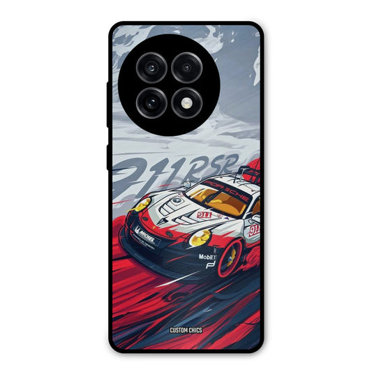 Porche Vector OnePlus 13R Mobile Back Cover - Car&Bike PrintShield Case