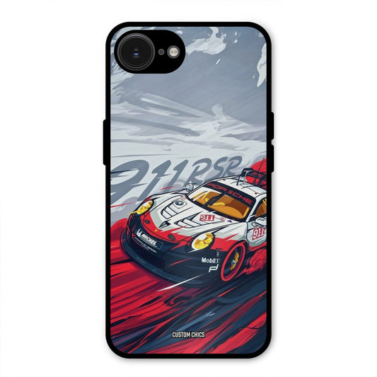 Porche Vector iPhone 16e Mobile Back Cover - Car&Bike PrintShield Case