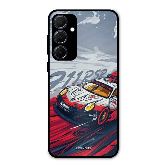 Porche Vector Samsung Galaxy A35 5G Mobile Back Cover - Car&Bike PrintShield Case