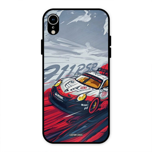 Porche Vector iPhone XR Mobile Back Cover - Car&Bike PrintShield Case