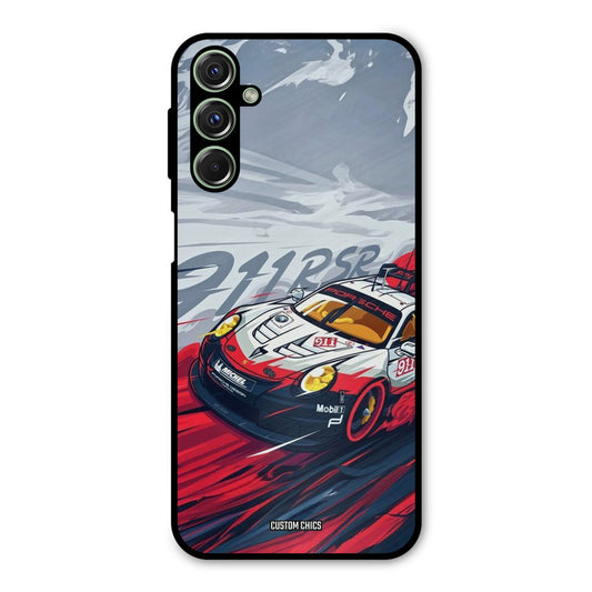 Porche Vector Samsung Galaxy M34 Mobile Back Cover - Car&Bike PrintShield Case