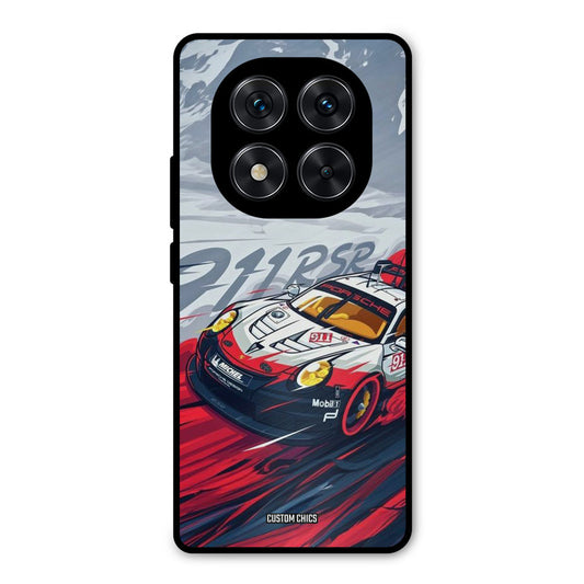 Porche Vector Redmi Note 14 Pro Mobile Back Cover - Car&Bike PrintShield Case