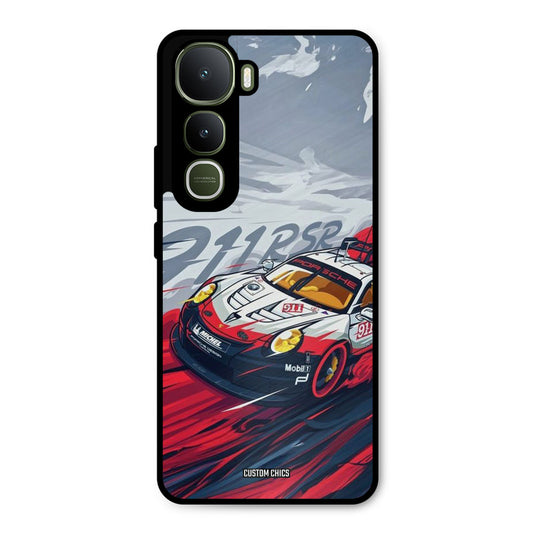 Porche Vector Vivo Y400 Mobile Back Cover - Car&Bike PrintShield Case