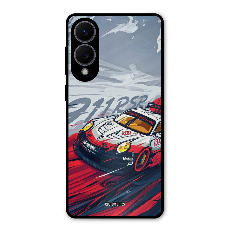 Porche Vector Samsung Galaxy S25 Edge Mobile Back Cover - Car&Bike PrintShield Case
