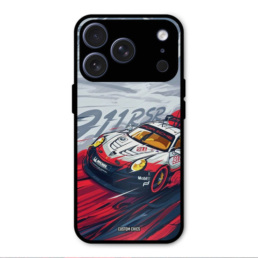 Porche Vector iPhone 17 Pro Mobile Back Cover - Car&Bike PrintShield Case