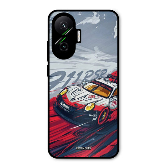 Porche Vector Poco F7 5G Mobile Back Cover - Car&Bike PrintShield Case