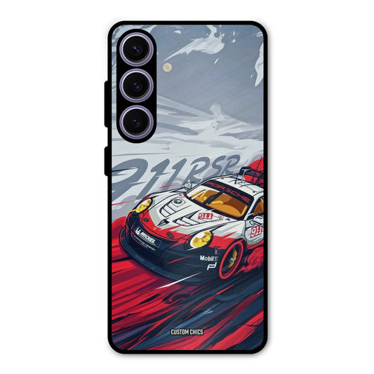 Porche Vector Samsung Galaxy S24 Mobile Back Cover - Car&Bike PrintShield Case