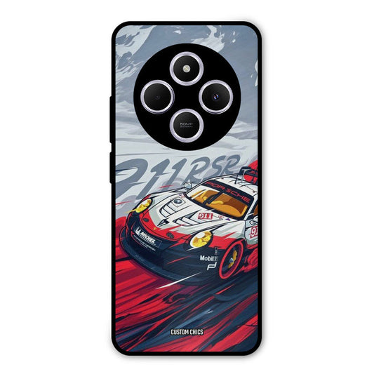 Porche Vector Poco M7 Mobile Back Cover - Car&Bike PrintShield Case