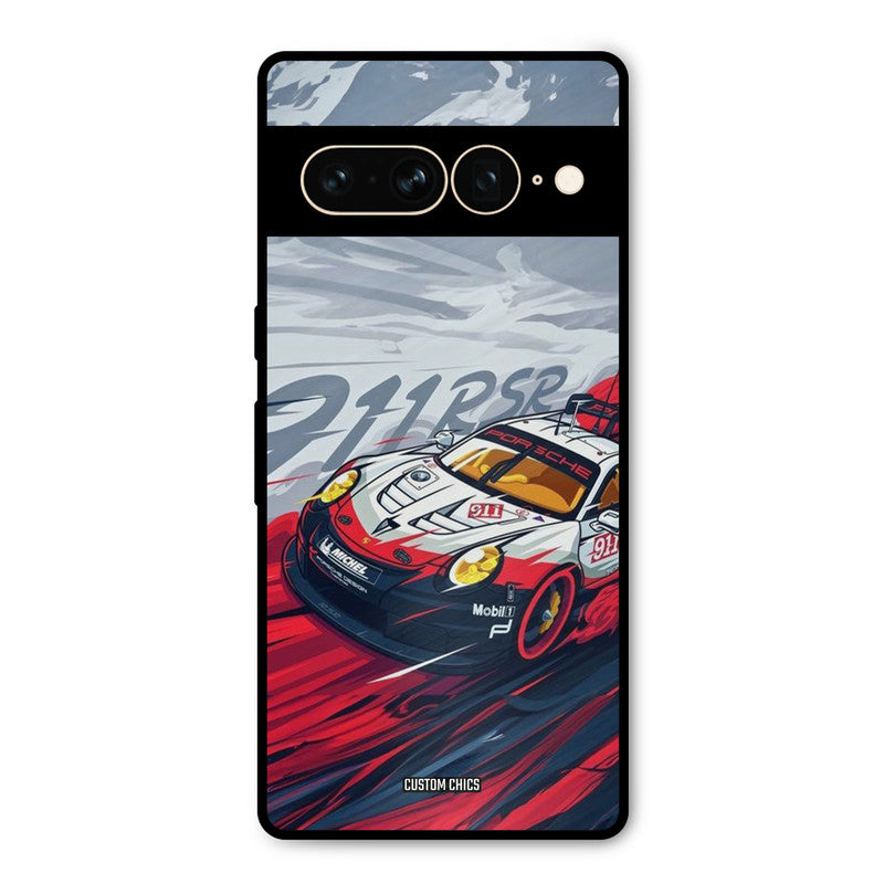 Porche Vector Google Pixel 7 Pro Mobile Back Cover - Car&Bike PrintShield Case