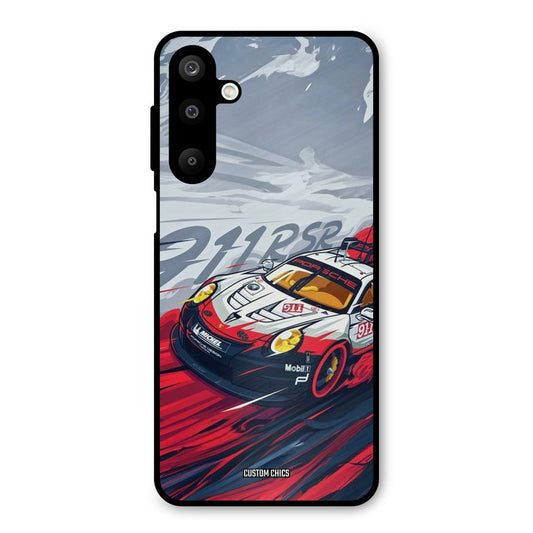 Porche Vector Samsung Galaxy M16 Mobile Back Cover - Car&Bike PrintShield Case