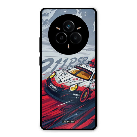 Porche Vector Realme 14 Pro Mobile Back Cover - Car&Bike PrintShield Case