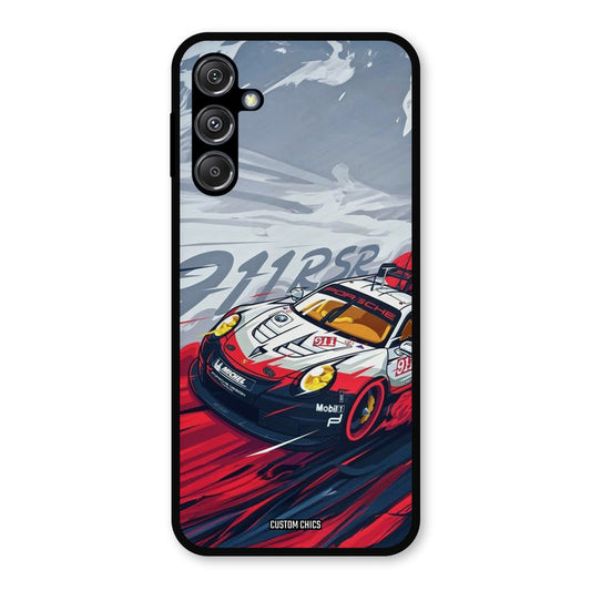 Porche Vector Samsung Galaxy M34 5G Mobile Back Cover - Car&Bike PrintShield Case