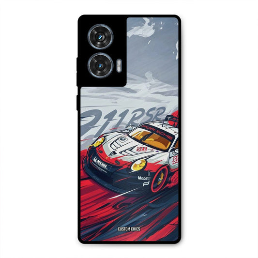 Porche Vector Moto G96 Mobile Back Cover - Car&Bike PrintShield Case