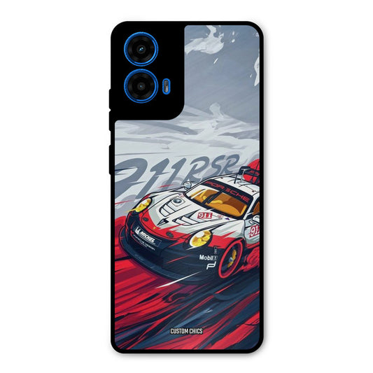 Porche Vector Moto G45 Mobile Back Cover - Car&Bike PrintShield Case
