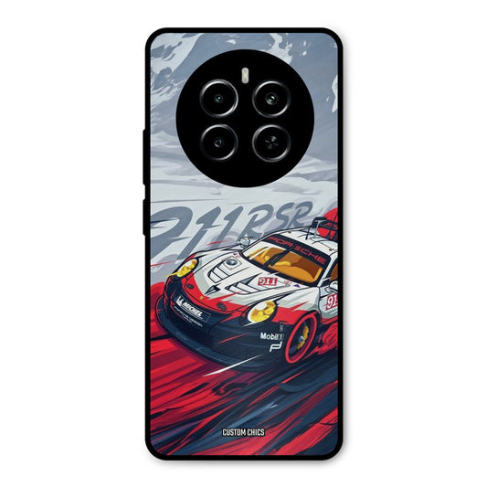 Porche Vector Realme P1 5G Mobile Back Cover - Car&Bike PrintShield Case