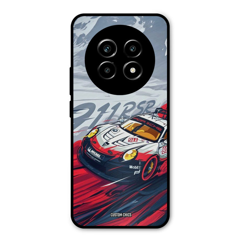 Porche Vector Realme 13 Pro Mobile Back Cover - Car&Bike PrintShield Case