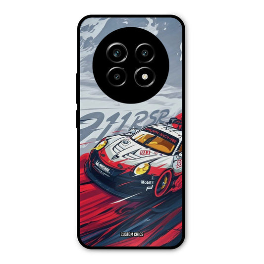 Porche Vector Realme 13 Pro Mobile Back Cover - Car&Bike PrintShield Case