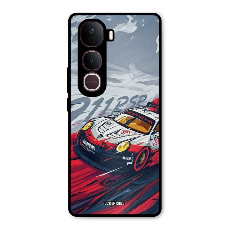 Porche Vector Vivo Y400 Pro Mobile Back Cover - Car&Bike PrintShield Case