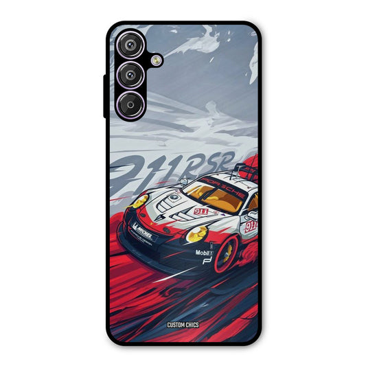 Porche Vector Samsung Galaxy F15 Mobile Back Cover - Car&Bike PrintShield Case