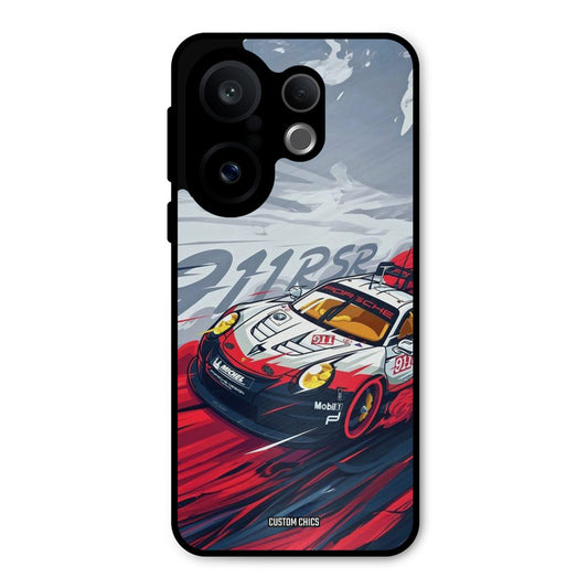 Porche Vector Vivo X200 FE Mobile Back Cover - Car&Bike PrintShield Case