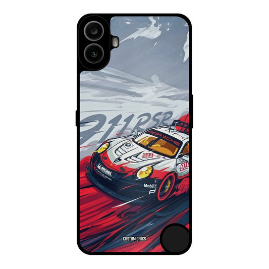 Porche Vector Nothing CMF Phone 1 Mobile Back Cover - Car&Bike PrintShield Case