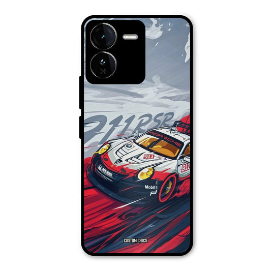 Porche Vector iQOO Z9 Mobile Back Cover - Car&Bike PrintShield Case