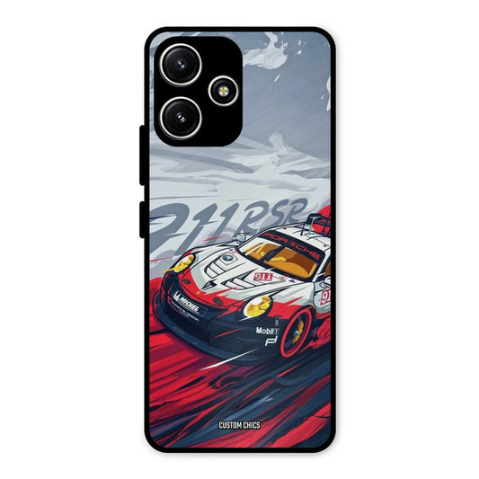 Porche Vector Redmi 12 5G Mobile Back Cover - Car&Bike PrintShield Case