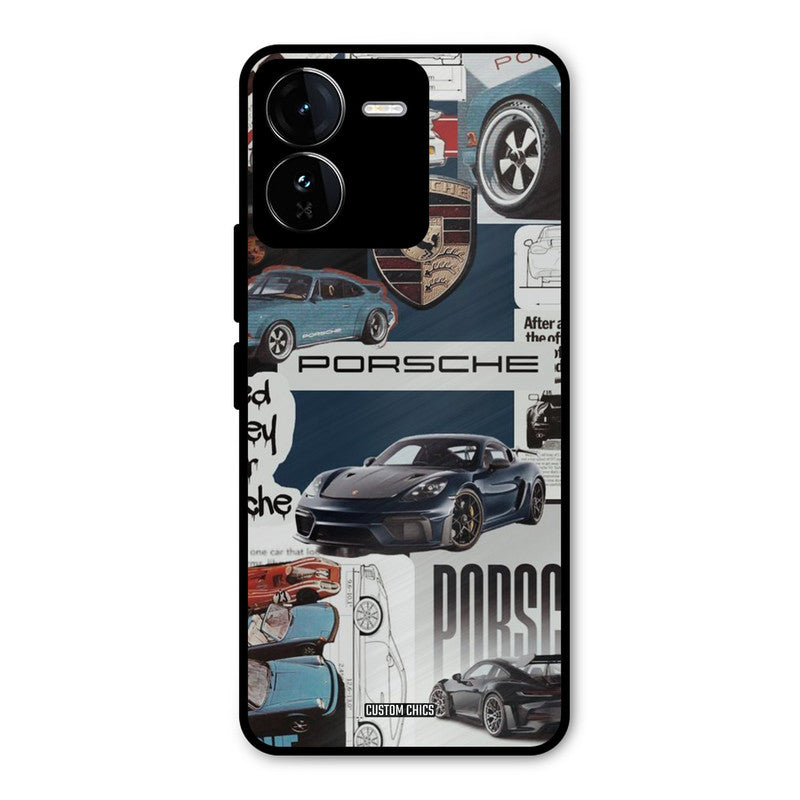 Porsche Group Art iQOO Z9 Mobile Back Cover - Car&Bike PrintShield Case