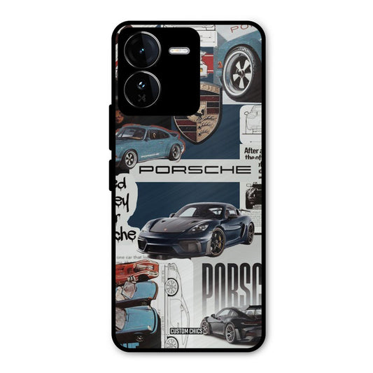Porsche Group Art iQOO Z9 Mobile Back Cover - Car&Bike PrintShield Case