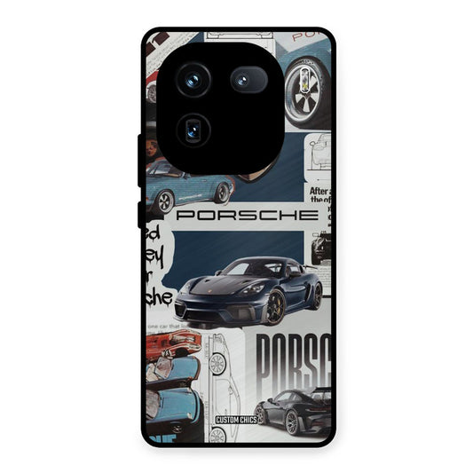 Porsche Group Art iQOO 12 Mobile Back Cover - Car&Bike PrintShield Case