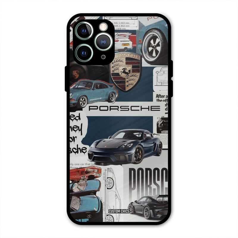 Porsche Group Art iPhone 11 Pro Max Mobile Back Cover - Car&Bike PrintShield Case