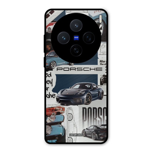 Porsche Group Art Vivo X200 Mobile Back Cover - Car&Bike PrintShield Case