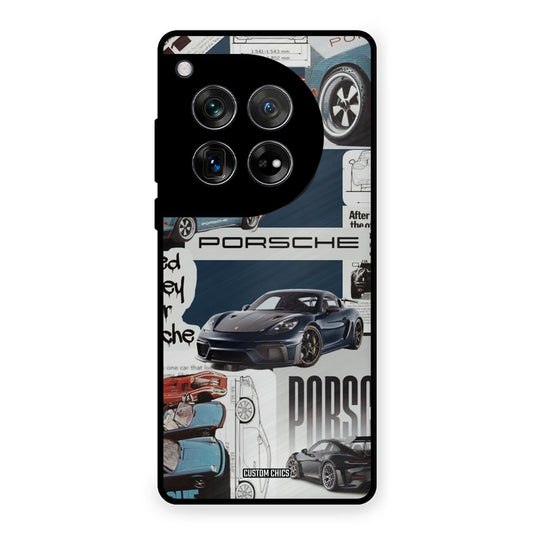 Porsche Group Art OnePlus 12 Mobile Back Cover - Car&Bike PrintShield Case