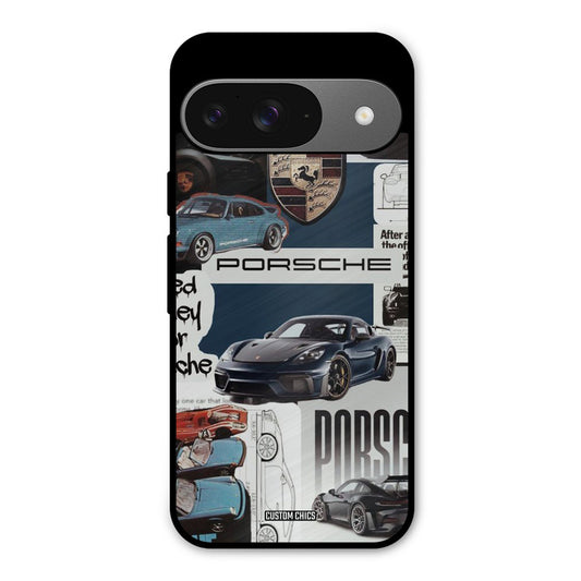 Porsche Group Art Google Pixel 9 Mobile Back Cover - Car&Bike PrintShield Case