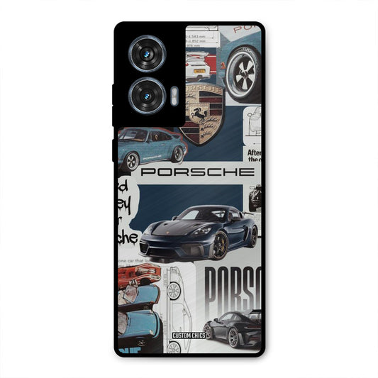 Porsche Group Art Motorola Edge 50 Fusion Mobile Back Cover - Car&Bike PrintShield Case